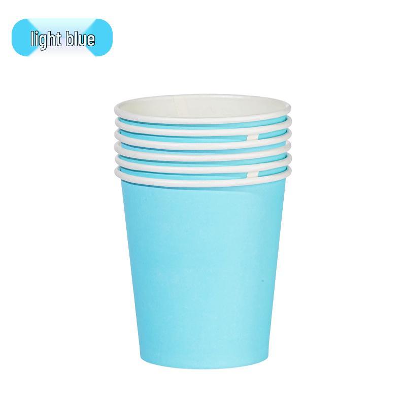 Thickened Disposable Colored Paper Cups for Kids' DIY Art & Crafts