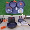 Cooker Camping Camping Cooking Outdoor Pot 2 3 Camping Aluminum Set, Cooker, Kettle, Pot, Set, Cookware, Set, Solo, People, People, Equipment, Kettle,