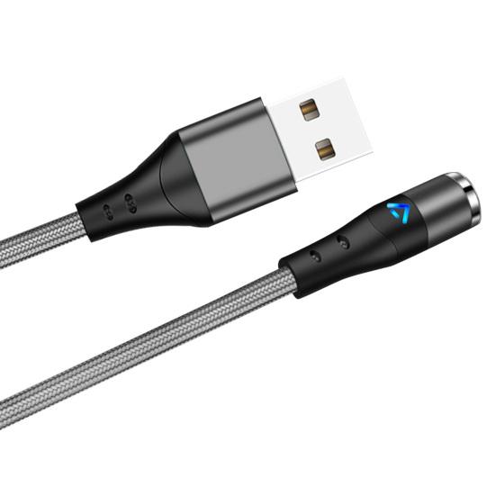 Charging Cable Magnetic Aluminium Alloy Portable Fast Charging Phone Plug for iPhone