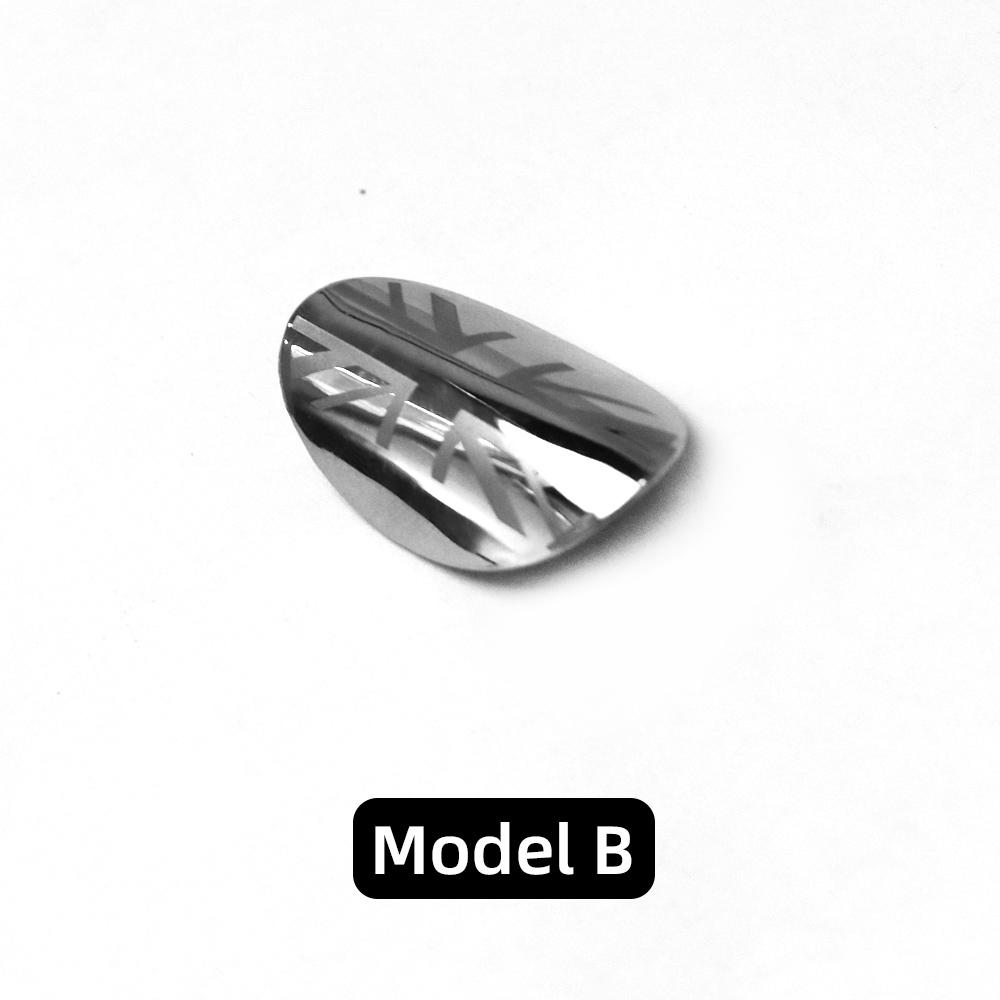 For BMW Mini Cooper JCW One F54 F55 F56 F57 F60 ALL4 Front Outside Door Handle Lock Key Hole Cover Trim Chrome Cap