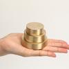 Brass Paperweights Heavy Paper Compact Portable Decorative Weight Block Stability Desktop Ornament