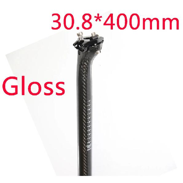 New Mountain Road bicycle 3K Full Carbon Fibre Bicycle seatpost carbon bike seatpost MTB bike parts 25.4/27.2/30.8/31.6*350mm