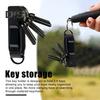 Key Storage Clip Compact Design Metal Construction Outdoor Portable Key Storage Organizer Compatible with Various Key Types