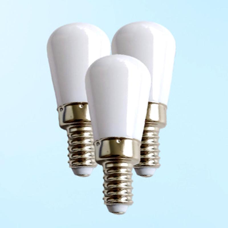 5Pcs E12/E14 Led Fridge Light Bulbs White/Warm Mini Lamp For Refrigerator Cabinet Kitchen Room Indoor Night Light Sewing Lamps