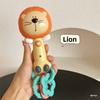 Unicorn Baby Sound Rattle Stick With Light For Auditory And Handeye Coordination Training