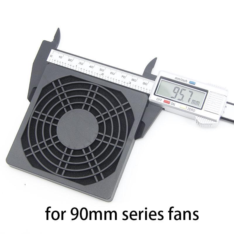 

3 в 1 ABS вентилятор пылевой фильтр защитная решетка протектор пылезащитный чехол 40 мм 50 мм 60 мм 80 мм 120 мм 8 см для ПК вентилятор охлаждения фильтр корпус 9cm