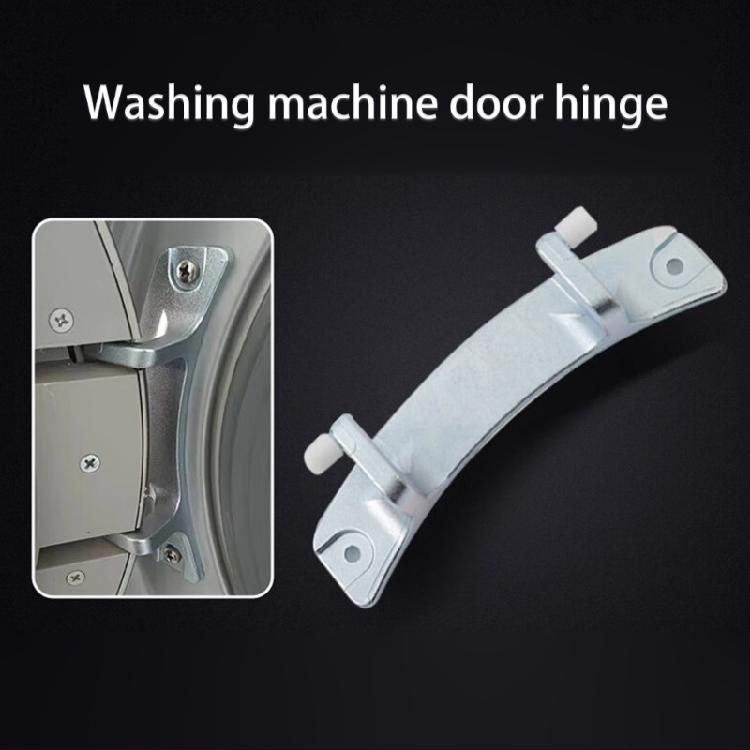 Rust Proof Washer Door Switches Hinge Suitable for Front Load Machines Aluminum Alloy Texture Easy Replacement Solution