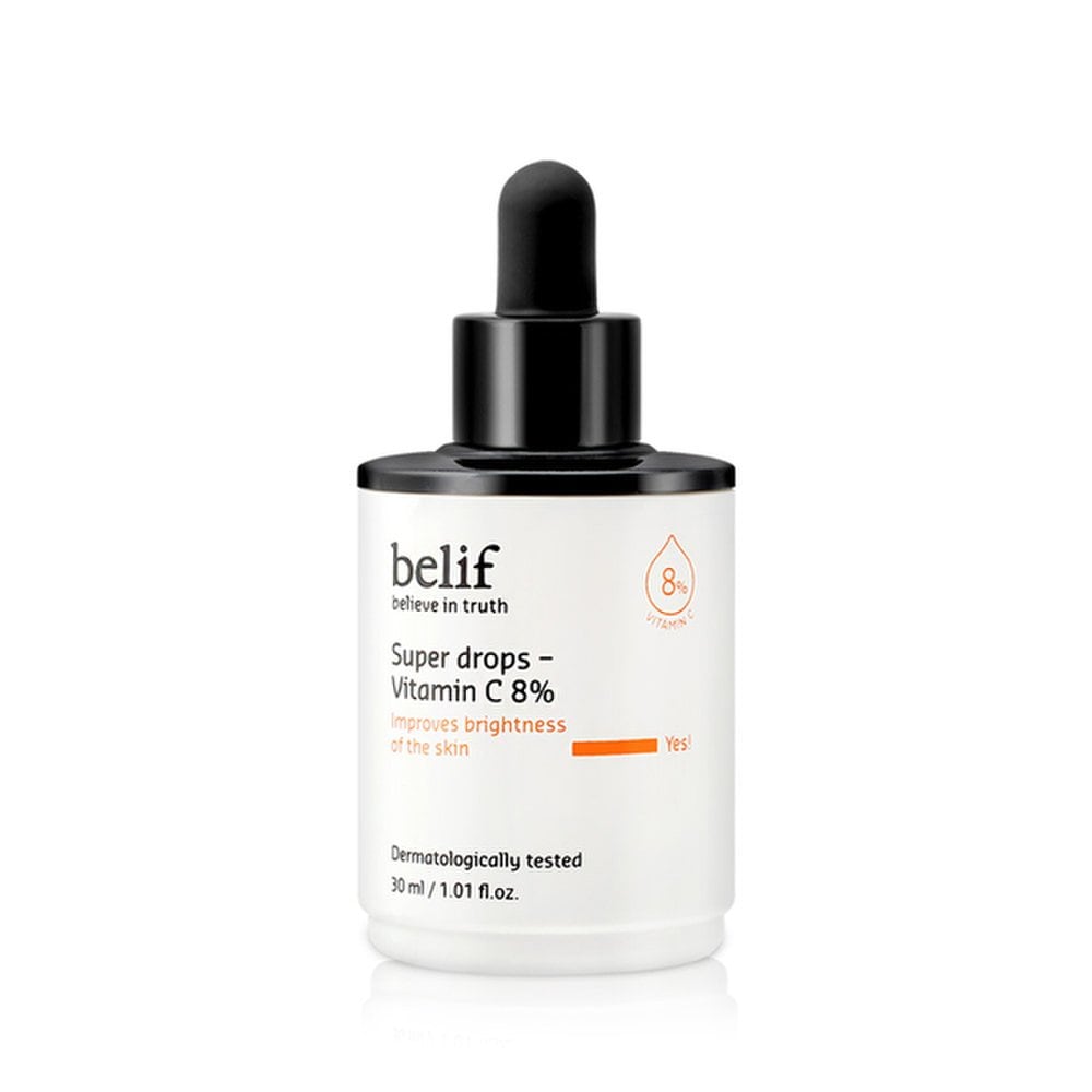 belif Super Drops-Vitamin C 8% 30ml skin antioxidant care ampoule