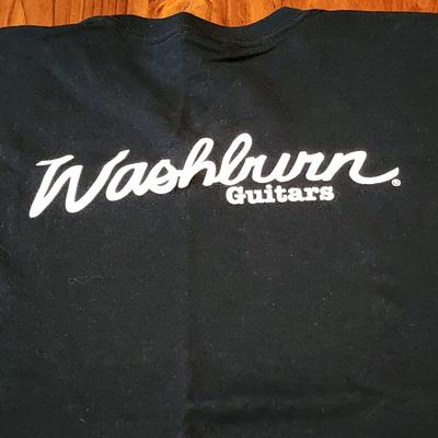 Washburn Guitars Tee XL Electric Acoustic Banjo Music Artists USA Gildan