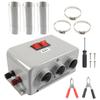 Energy Efficient Car Heater 12V 600W 800W Compact Designs Car Demister Adjustable for Fast  Demisting & Defrosting