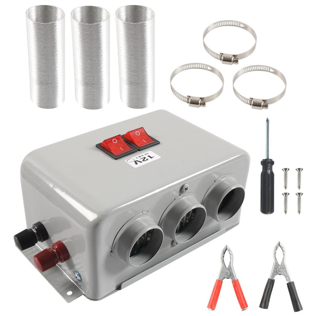 Energy Efficient Car Heater 12V 600W 800W Compact Designs Car Demister Adjustable for Fast Demisting & Defrosting