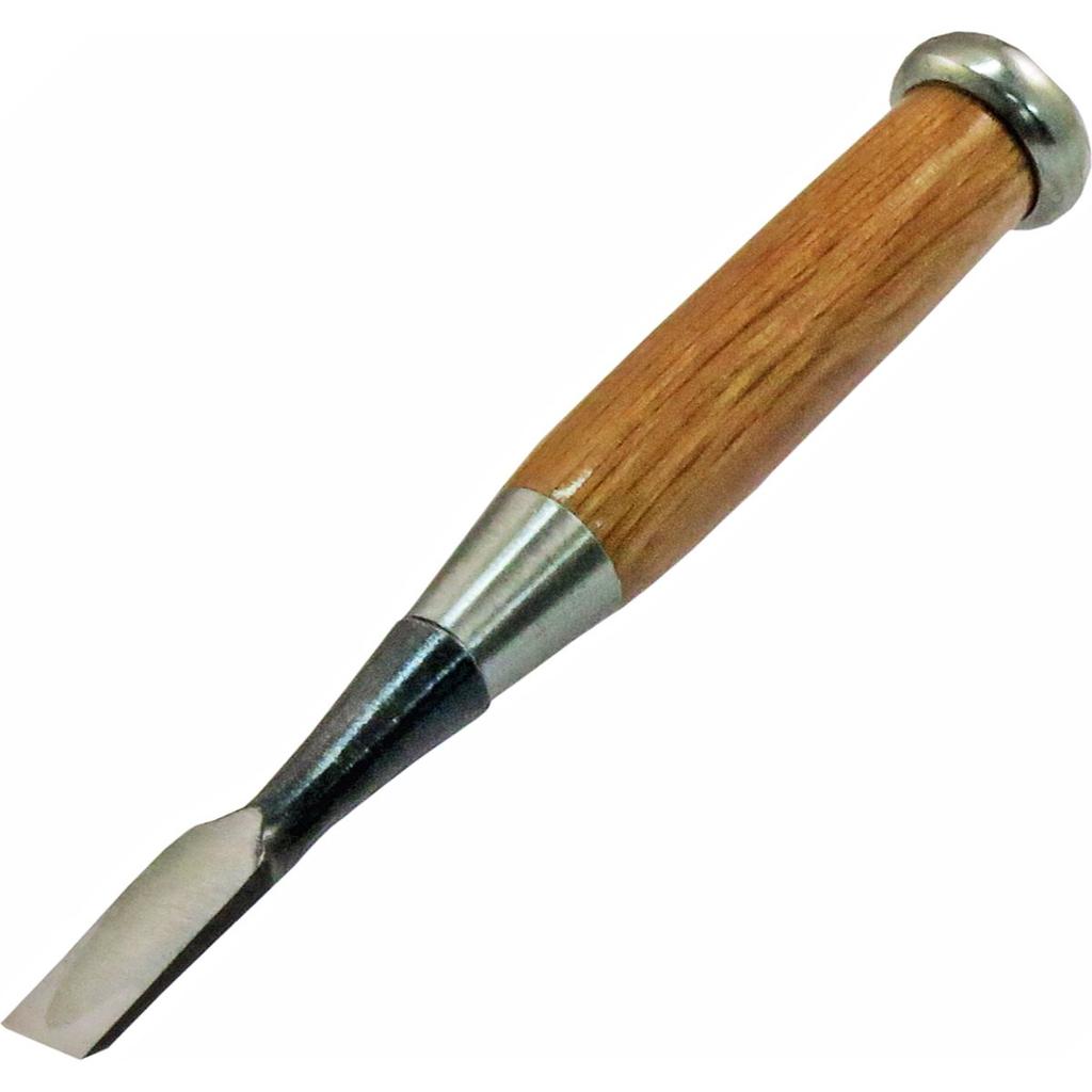 Traditional wood carving 12mm craftsman's chisel, flat,