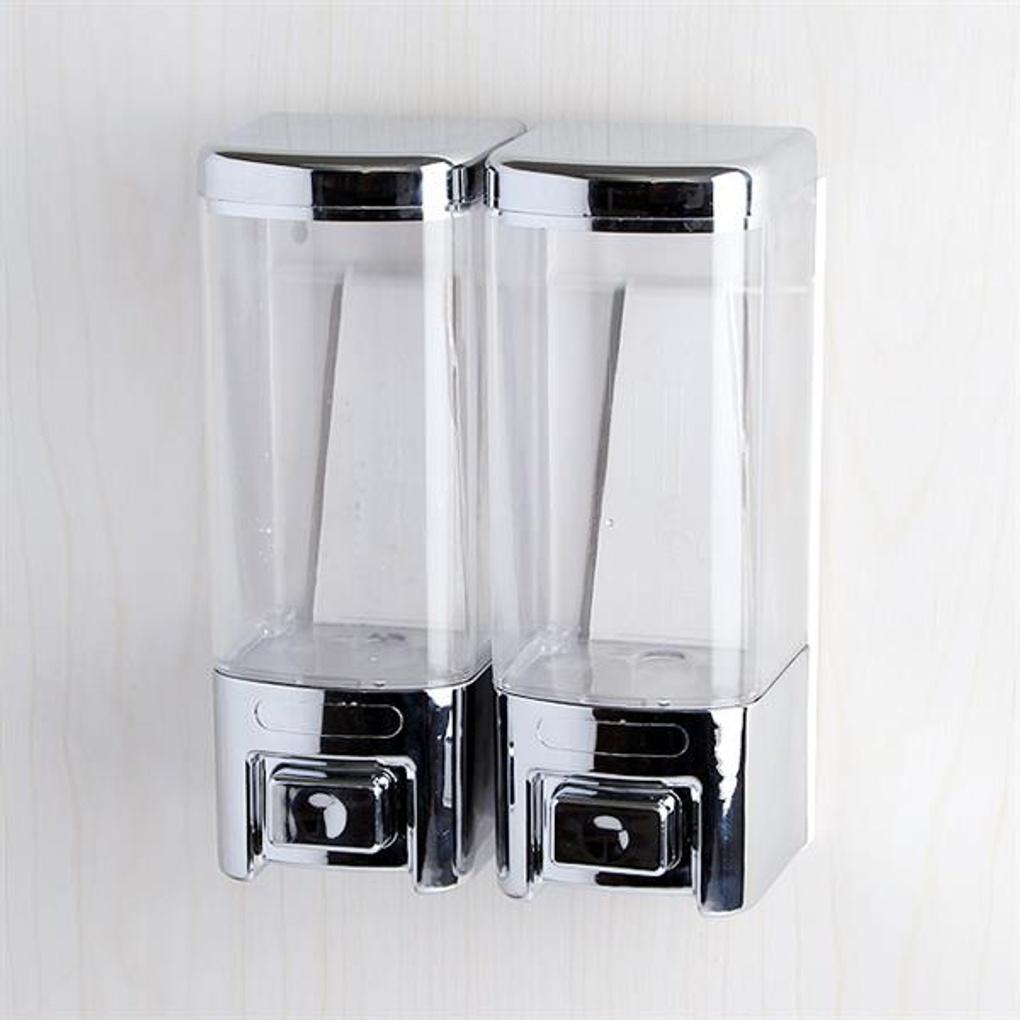 2 types of liquid soap dispensers / kitchen and bathroom detergent shampoo case