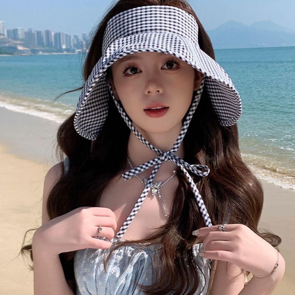 Breathable Large Brim Sun Hat Foldable Wide Brim Sunhat Fashion Sun Protection Hats  Outdoor