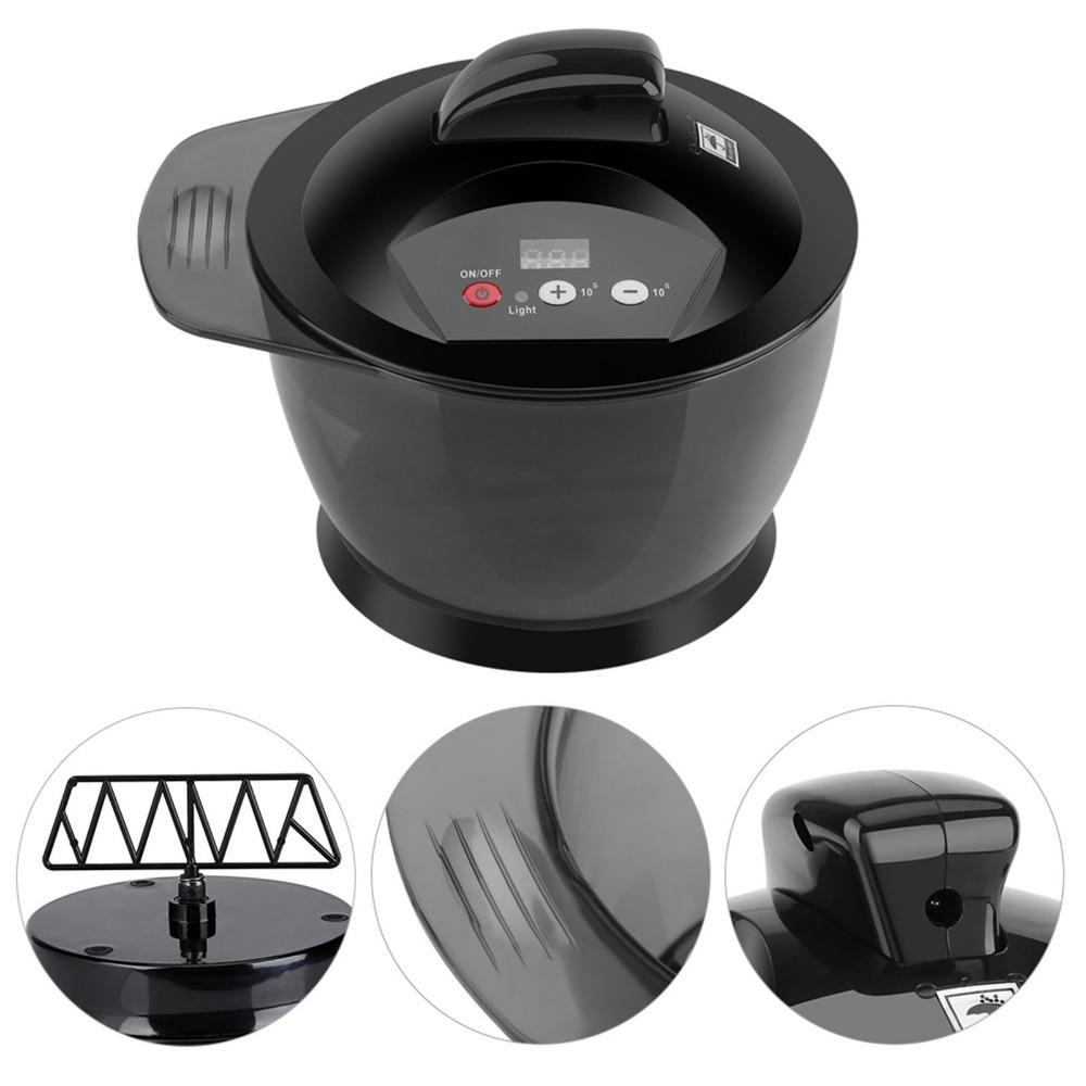 Automatic Hair Color Mixing Bowl Rechargeable Automatic Cream Mixer Hair Dye Mixer Barber Use