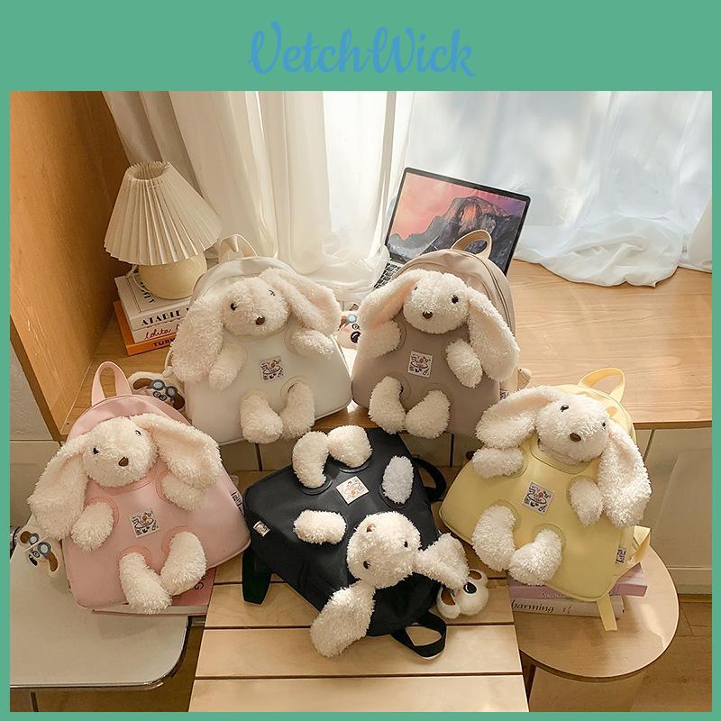 Cute Small Nylon Casual Backpack For School And Travel With Zipper Closure And Inner Phone Pocket
