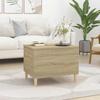 Coffee Table Sonoma Oak 60 X 44.5 X 45 Cm Particleboard