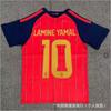 Spain National Team Home Soccer Jersey 2026 Custom Name 19 Yamal Short Sleeve Cycling Men Women