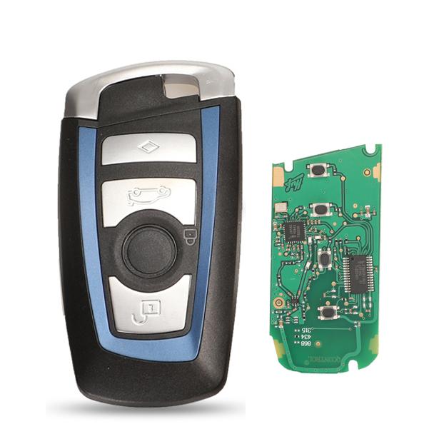 

jingyuqin CAS4 868/315/433 МГц Автомобильный Пульт Дистанционного Управления Смарт-Ключ Для BMW 1 3 5 7 Серии Система CAS4 Автомобильная Сигнализация Бесключевой Доступ KR55WK49863 433mhz