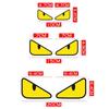 Devil Eyes Car Brake Light Stickers Car Helmet Motorcycle Reflective Stickers Car Sticker Headlight Decal Car Accessories
