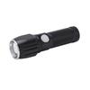 Flash Light P01 Portable Waterproof Black Handheld Flashlights with Data Cable for Camping Hiking Walking