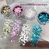 Colorful Sequin Patchwork Nail Art Decorations - Spring/Summer Mixed Sizes DIY Stickers