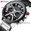 CURREN 8329 Men's Waterproof Multifunction Quartz Sports Watch