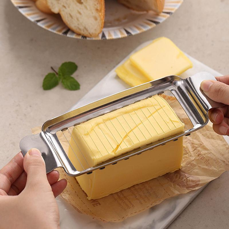 Stal Nierdzewna Krajalnica do Sera Krajalnica do Sera i Masła Narzędzie Krajalnica do Sera Druciana Kuchenna do Krojenia Sera, Masła, Jajek, Owoców
