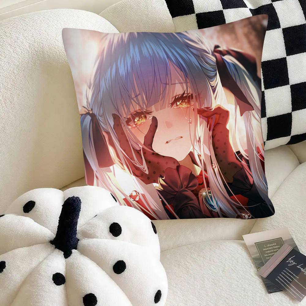 Togawa Sakiko Ave Mujica Band BanG Dream Pillow Case Square Pillow Bedroom Sofa Leisure Comfort Cushion Car Home Decoration