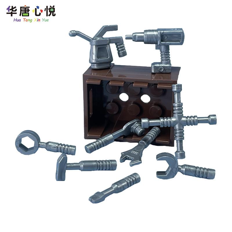 Non-Toxic Locking Repair Kit Screw Wrench 10 Pcs A Set Toys For Children Educational Building Blocks Gifts Compatible Interesting