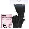 EELHOE EEA08-A129-2-PK1 Anti Darkening UV Nail Art Gloves Protective Hand Shields for Manicure Lamps