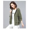 Short Versatile Hooded Loose Coat for Women Autumn Winter New Korean Jacket Top