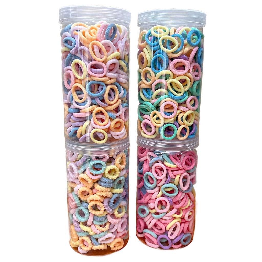 Kids' Soft Elastic Hair Ties - High Elasticity, Thumb-Sized for Babies & Girls