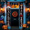 2D Flat, 2D Flat - 2D Flat, 2D Flat - 2D Flat 2pcs Banner Halloween TRICK OR TREAT Doorway Couple Banner (11.8 X 70.8 Inches / 30 X 180 Cm) Blood Hand