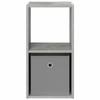 Nightstand 2 pcs Concrete Grey 30.5 x 27 x 59.5 cm Particleboard