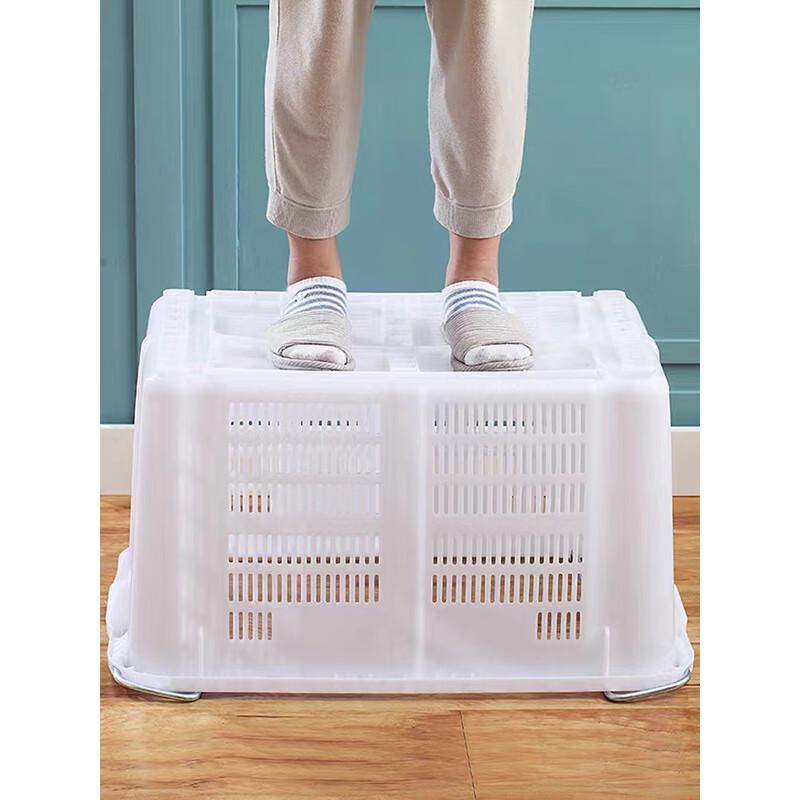 Heavy-Duty Plastic Turnover Basket