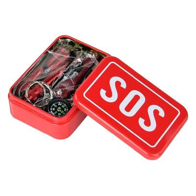 Überlebensausrüstung Notfall-Überlebensset Outdoor-Camping-Tools Selbstverteidigungslager SOS-Ausrüstung für Outdoor-Tourismus-Tool