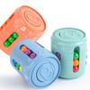 Magic Rotating Bean Puzzle Cube Game Kids Adults Fingertip Fidget Stress Relief Game Montessori Education Toys For Children Gift