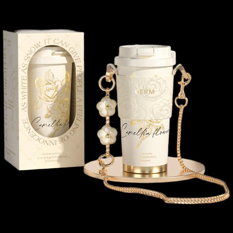 Gemi Camellia Shining Insulated Cup