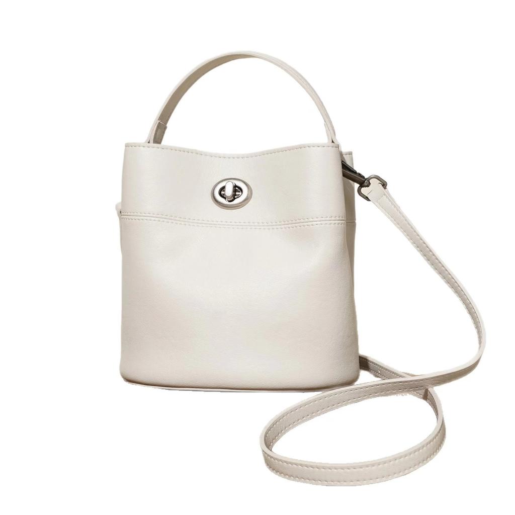 Women's Genuine Leather Vintage Light Luxury Cowhide Crossbody Bag Single Shoulder Casual Versatile Commuter Bag