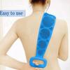 Shower Bath Belt Silicone Massager Bath Towel Dual Side Back Scrubber Belt Body Bath Brush Cleaning Tools Brush