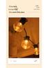 Outdoor Camping LED G50 Bulb String Lights - Big Round Decorative Battery-Powered Atmosphere Lighting