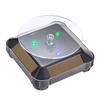 Solar-Powered LED Rotating Display Stand for Jewelry