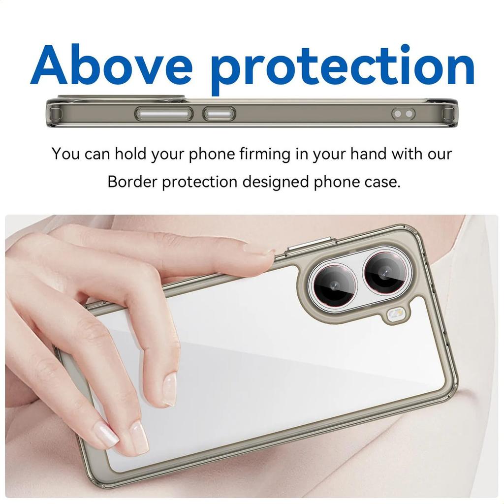 Phone Case For Xiaomi Redmi Turbo 4 , Clear Transparent Phone Case Cover For Xiaomi Redmi Turbo 4