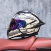 2024 NEW Motorcycle Full Face Men Helmet Big Tail Women Riding Helmet Casco Casque DOT Approved