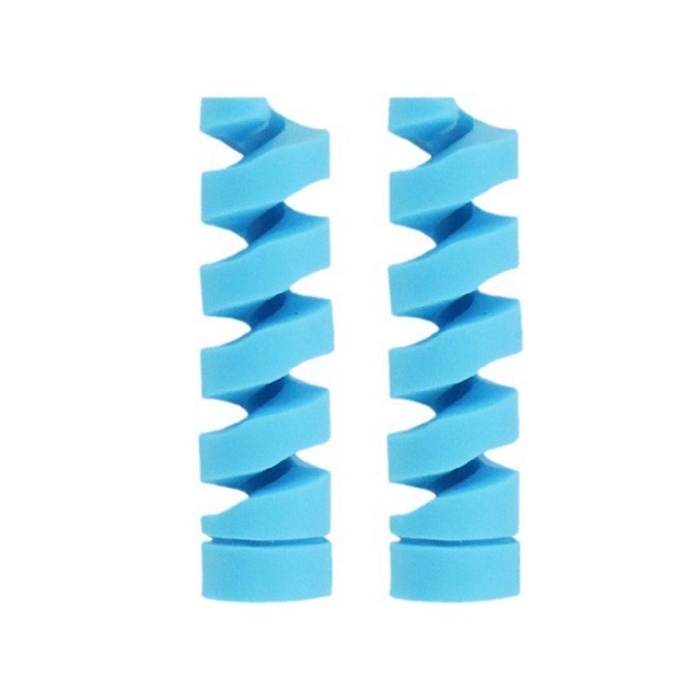 TPR Spiral Cable Winder Anti Break USB Cable Protector Charge Cable Sleeve For Earphone Wire