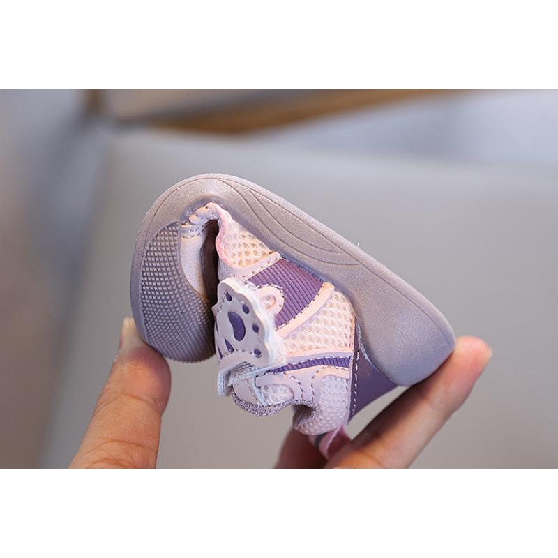 Baby Soft-soled Toddler Shoes Spring and Autumn New Boys and Girls Baby Shoes Breathable Non-slip Sneakers Mesh Functional Shoes