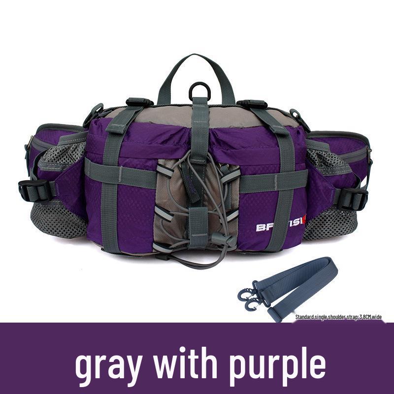 

2025 Multifunctional Outdoor Waist Bag for Hiking, Cycling, and Climbing – Unisex Backpack with Water Bottle Holder One Size