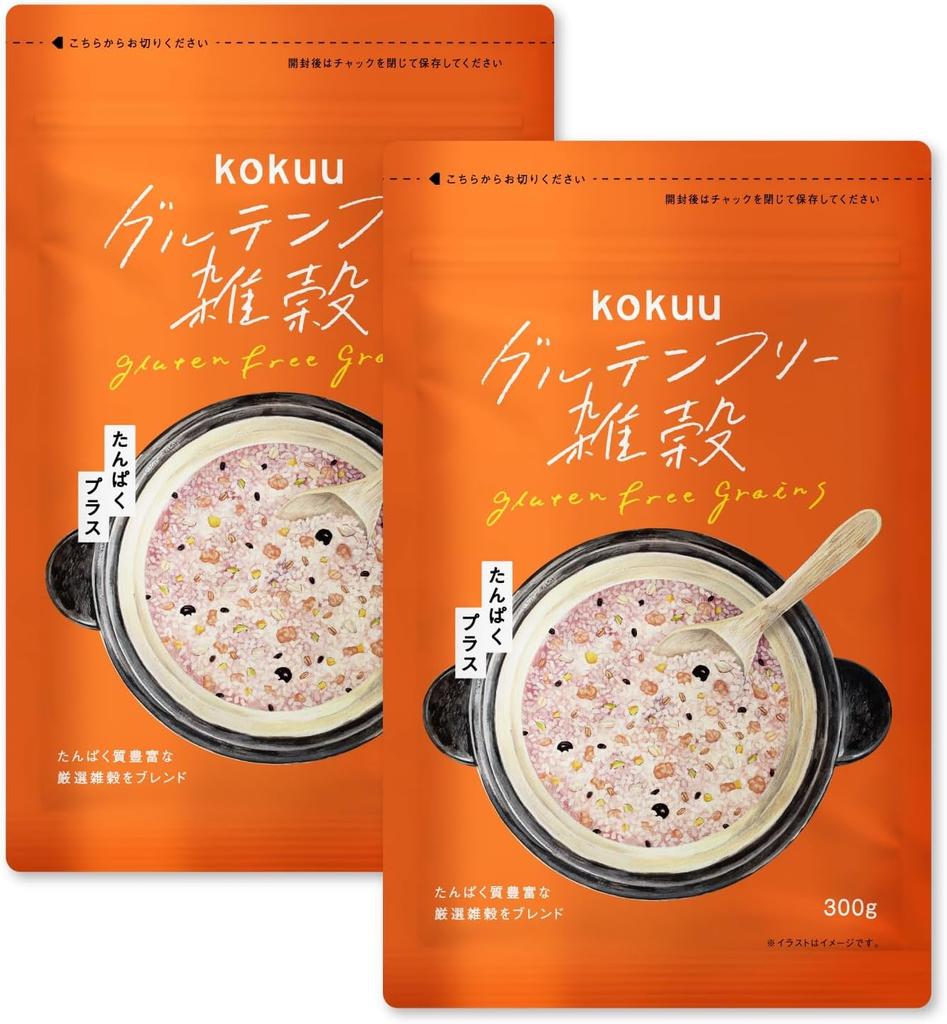 kokuu Protein Plus Multigrain Rice Gluten Free Protein
