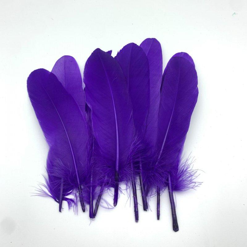 Black White Goose Feather 15-20cm White  Wedding Party Carnival Plume Decoration Jewelry Hats Diy Party Earring  Dress Crafts